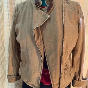 Ralph Lauren Beige Denim Jacket size L